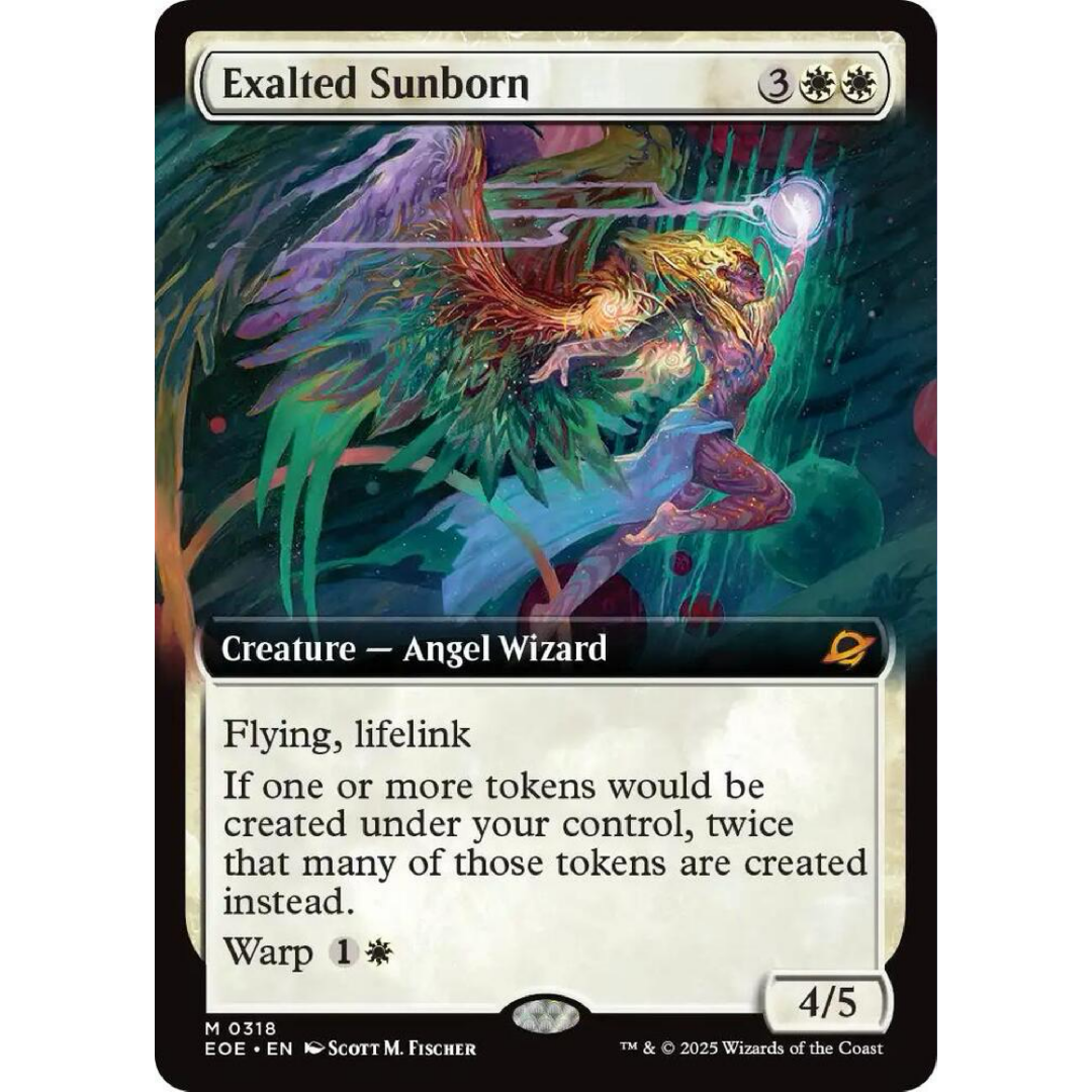Exalted Sunborn (Extended Foil Art) - Edge of Eternities single card
