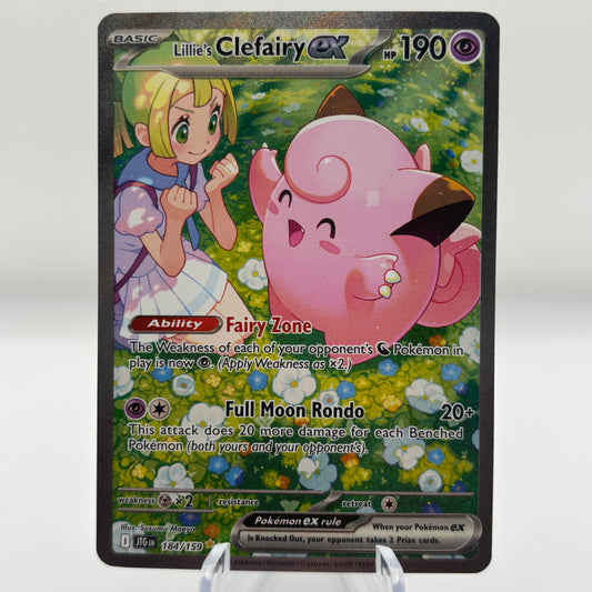 Lillie's Clefairy ex - 184/159 - SV09: Journey Together (JTG) Single Card