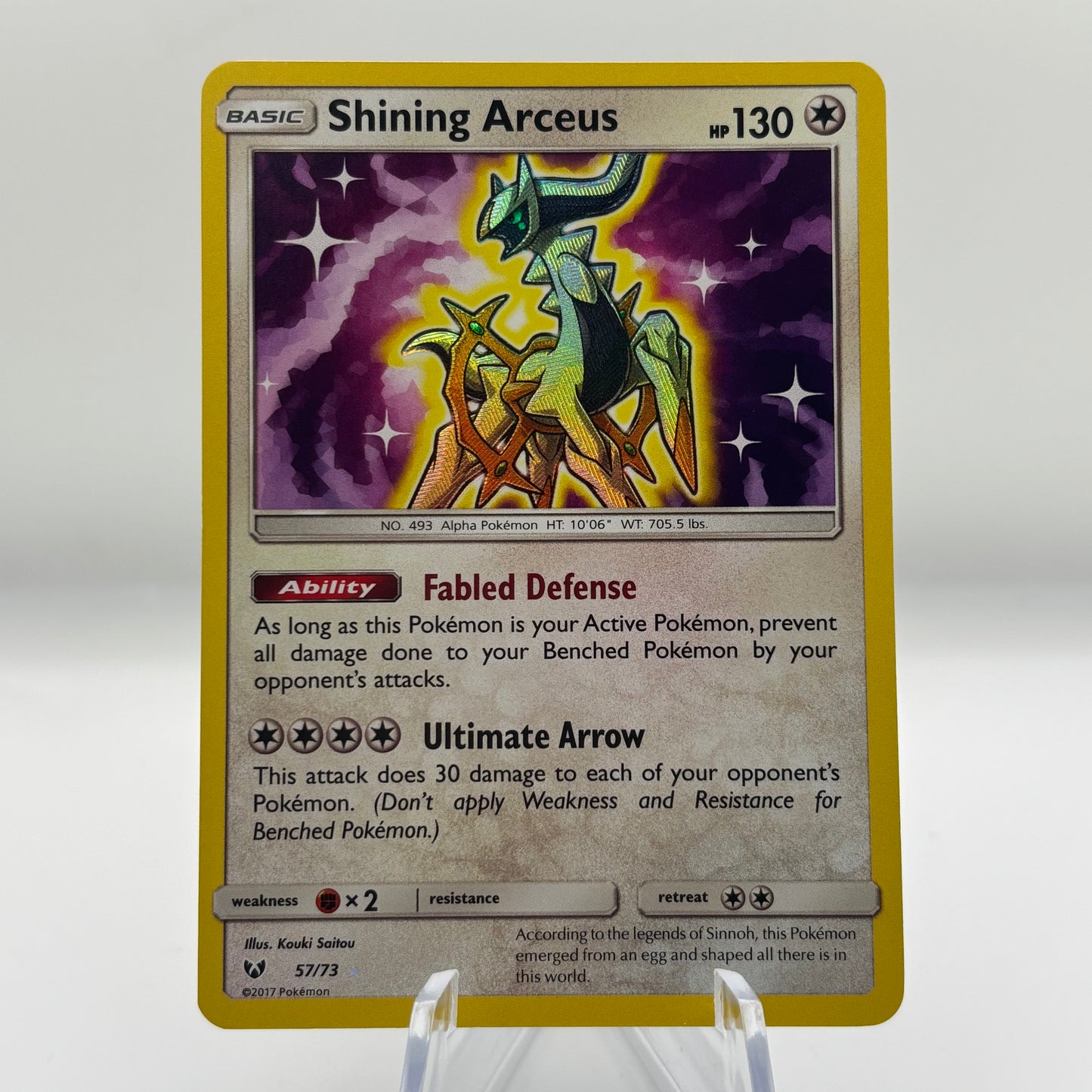 Shining Arceus - Shining Legends (SHL) Single Card