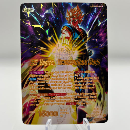 Vegito // SS Vegito, Transcendent Rage (SLR) - Prismatic Clash (BT28)