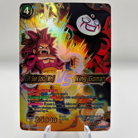 SS4 Son Goku (Mini) VS King Gomah - Prismatic Clash (BT28)