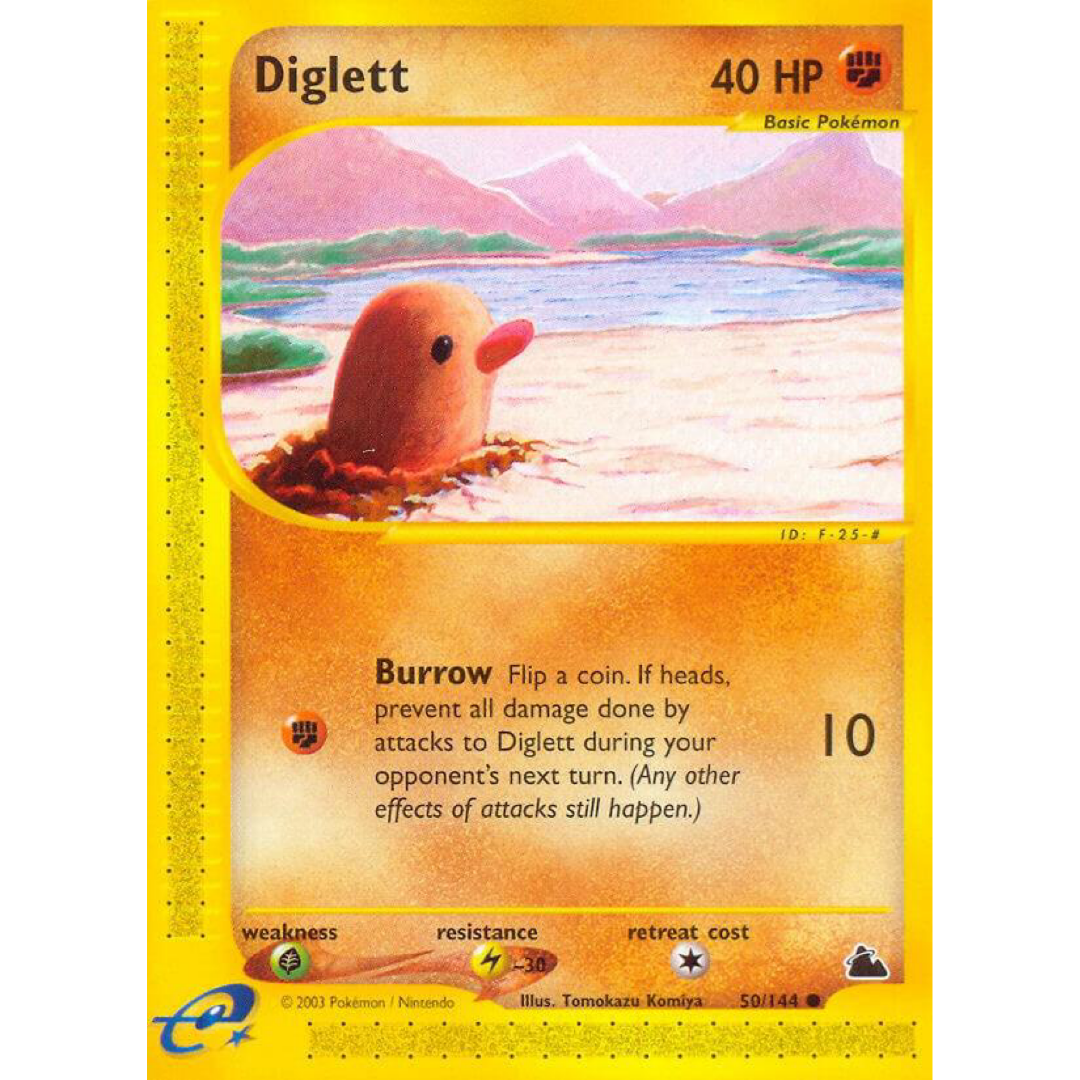 Diglett - Skyridge single card