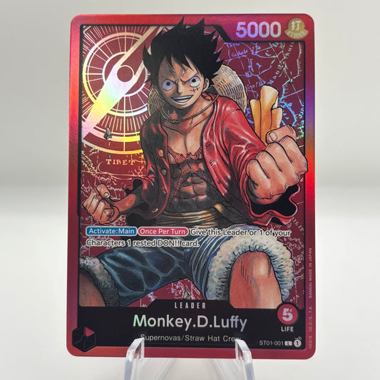 Monkey.D.Luffy (001) - Starter Deck 1: Straw Hat Crew (ST-01)
