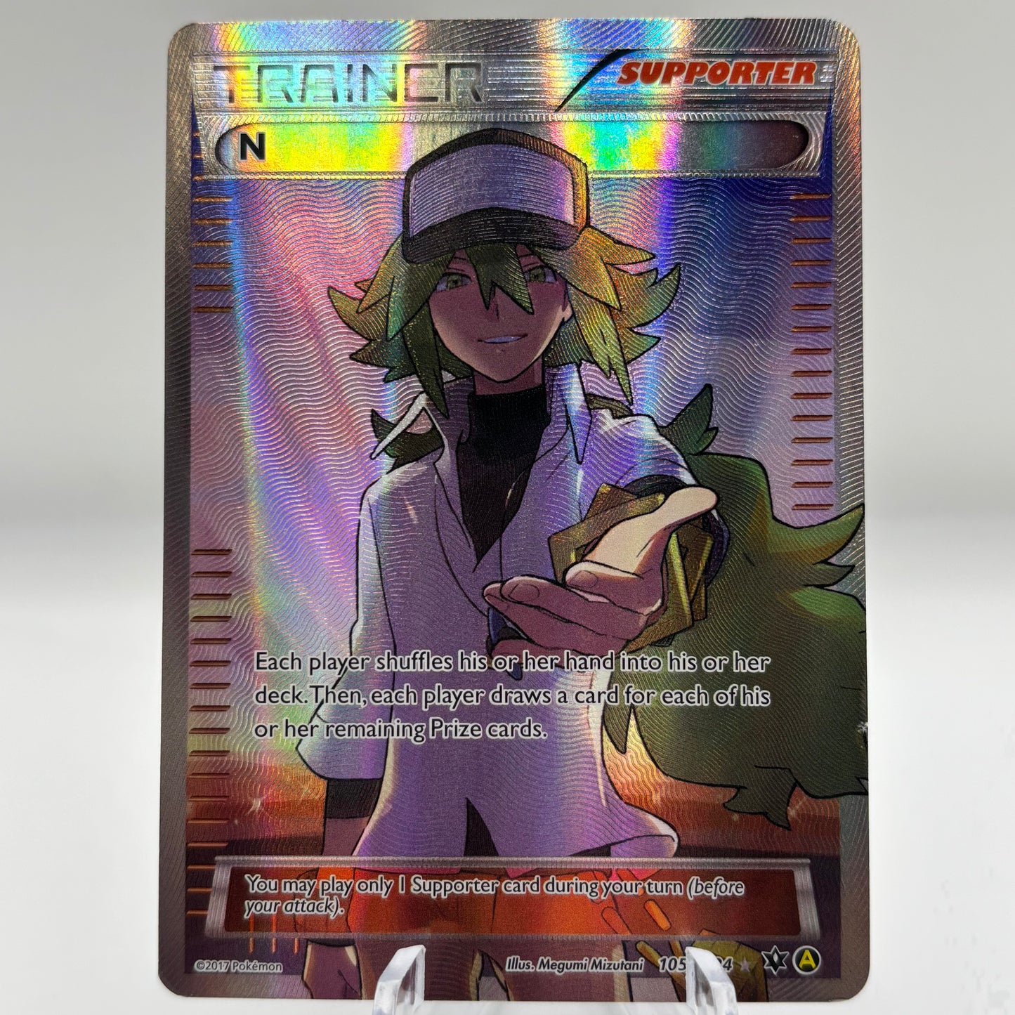 N (Supporter) - 105a/124 - Alternate Art Promos (PR)