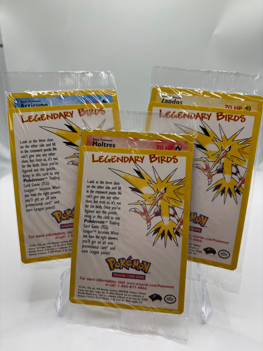 Legendary Birds Movie (PR) - set of 3 single card