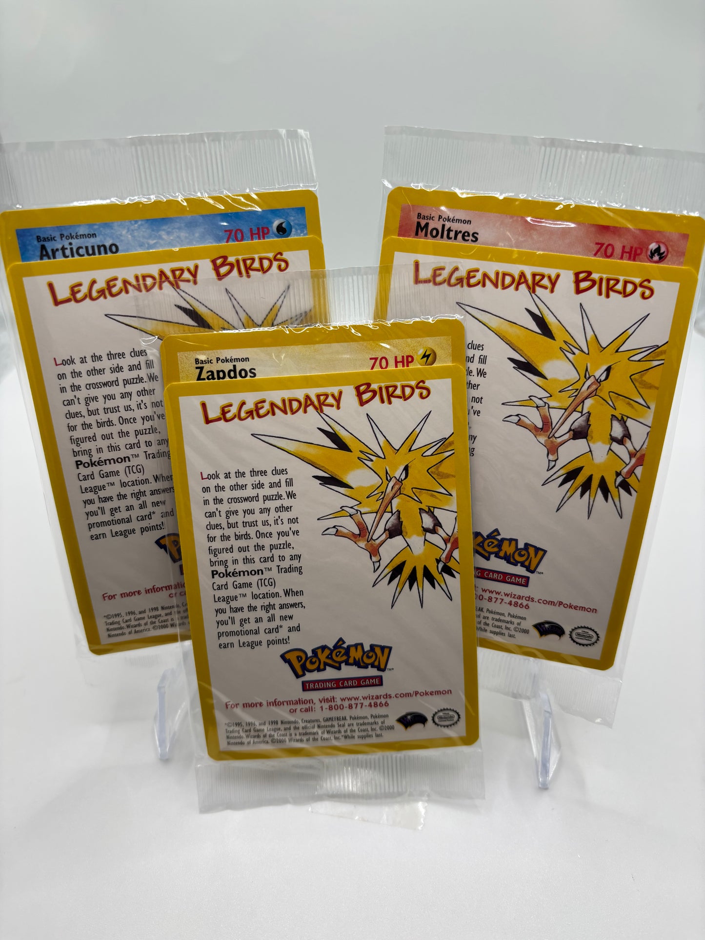 Legendary Birds Movie (PR) - set of 3 single card