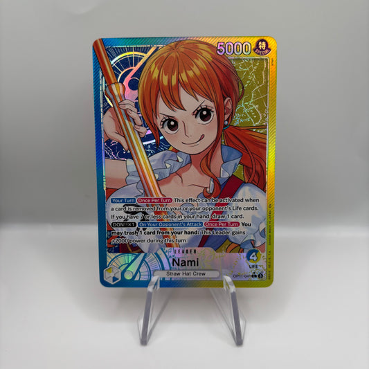 Nami (041) (Alternate Art) - A Fist of Divine Speed