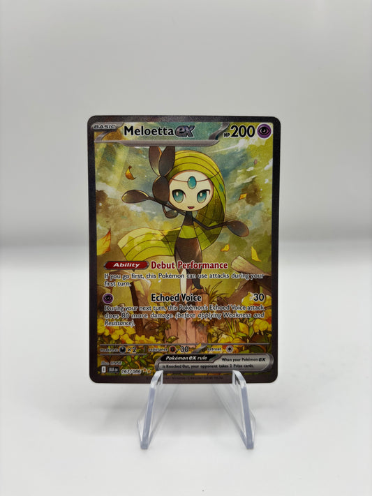 Meloetta ex - 167/086 - SV: Black Bolt single card