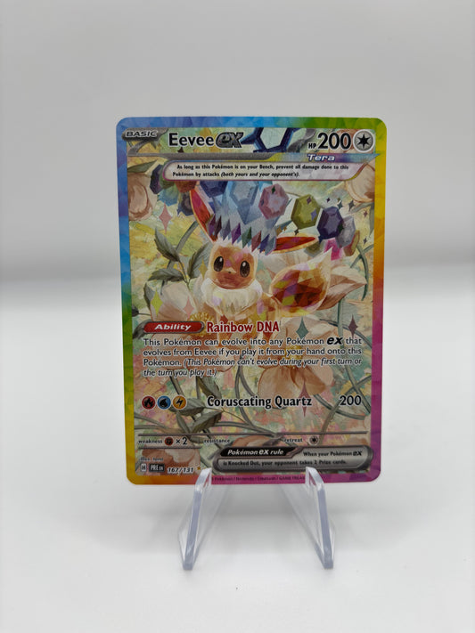 Eevee ex - 167/131 - SV: Prismatic Evolutions single card