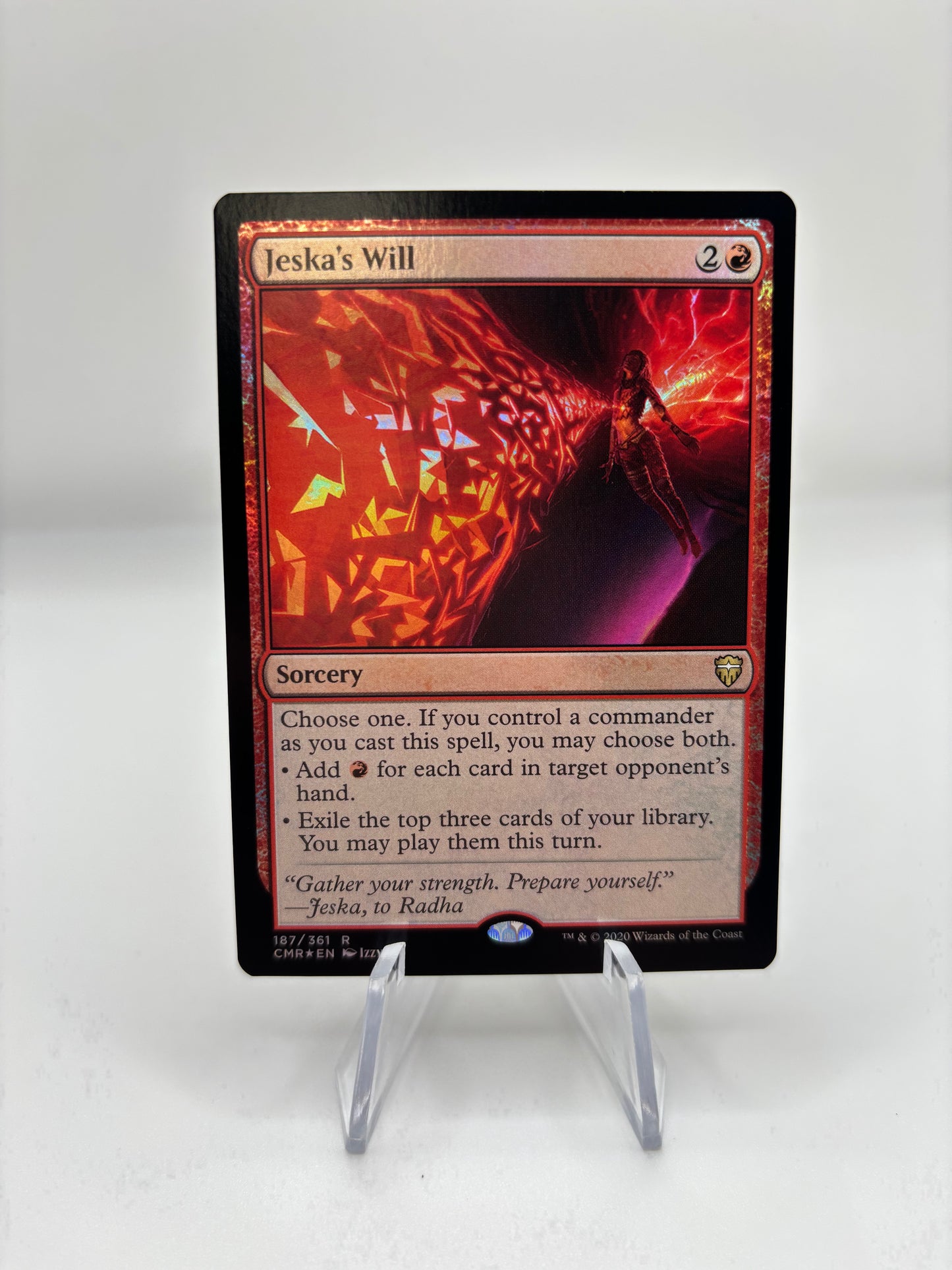 Jeska's Will - Commander Legends (Foil) single card