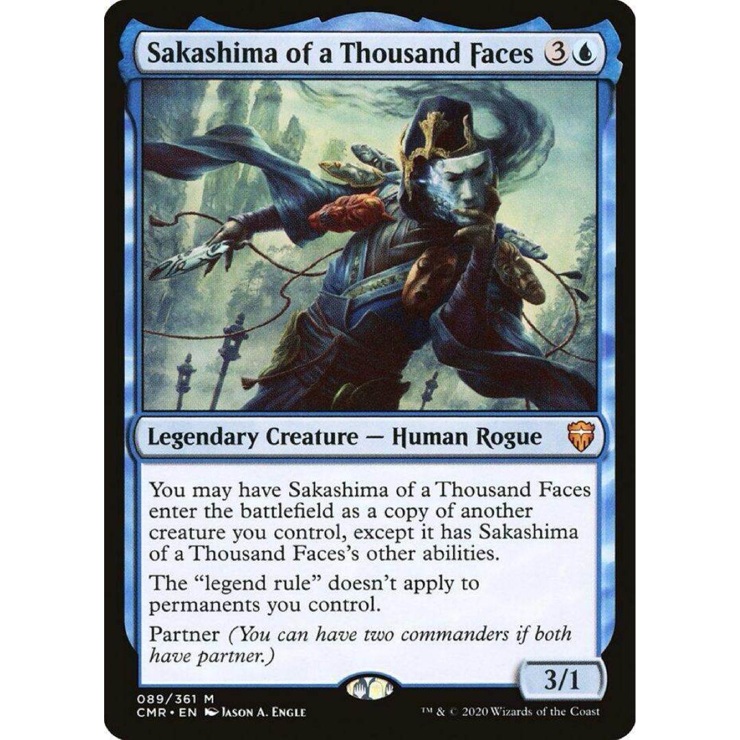 Sakashima of a Thousand Faces - Commander Legends single card