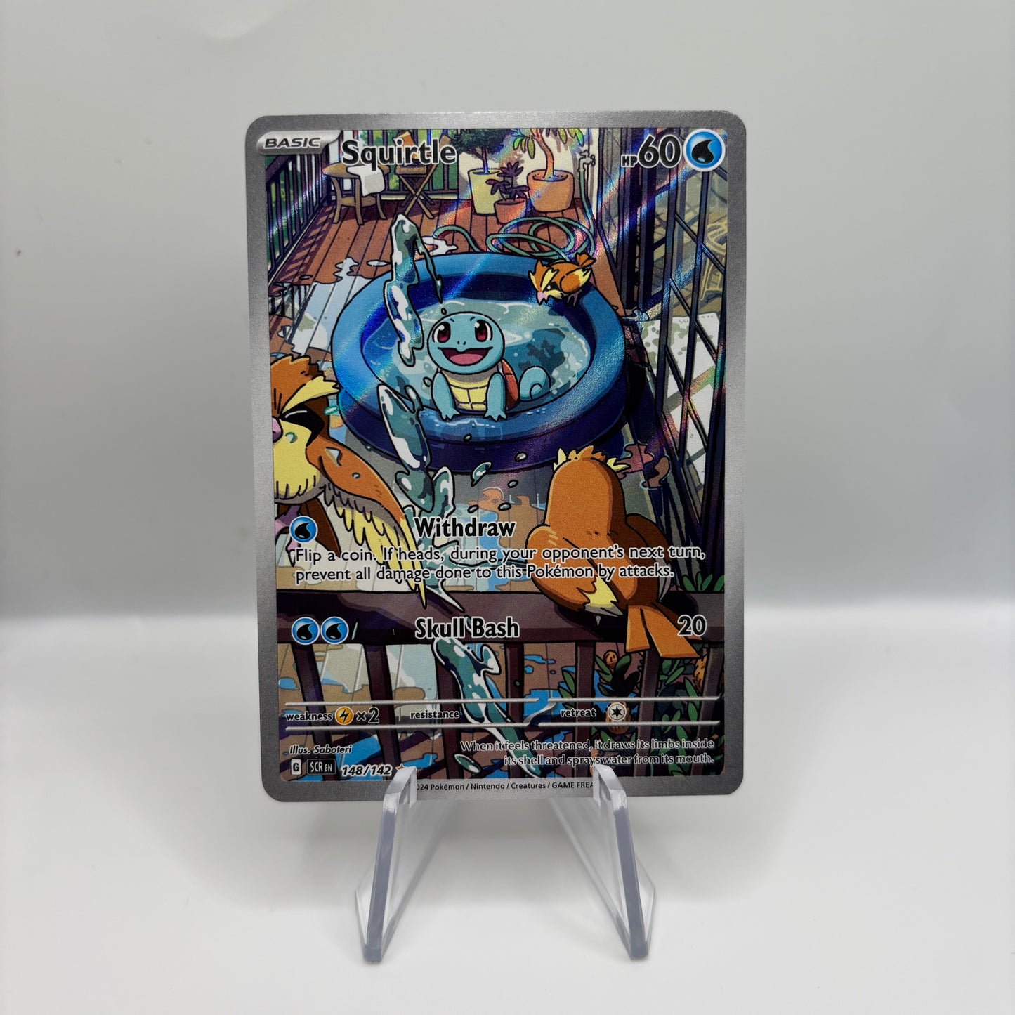 Squirtle - SV07: Stellar Crown Single Card