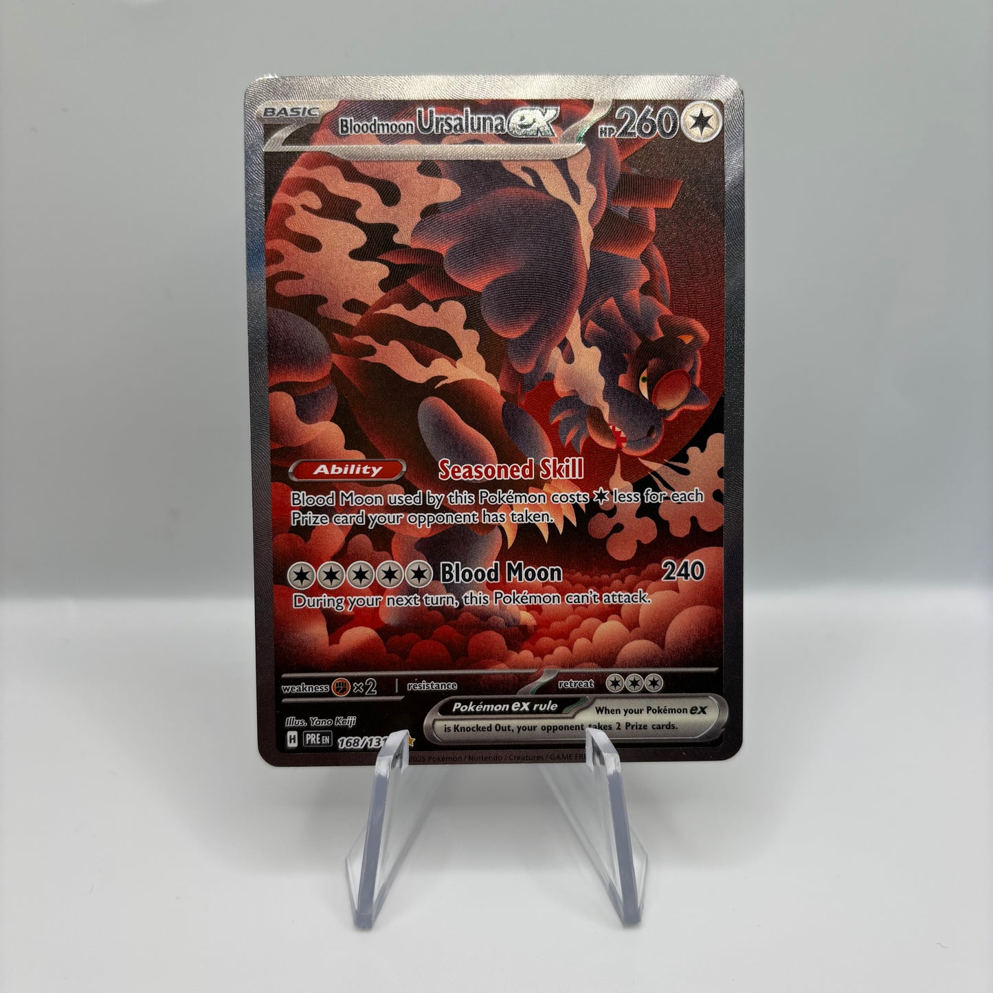 Bloodmoon Ursaluna ex - SV: Prismatic Evolutions Single Card