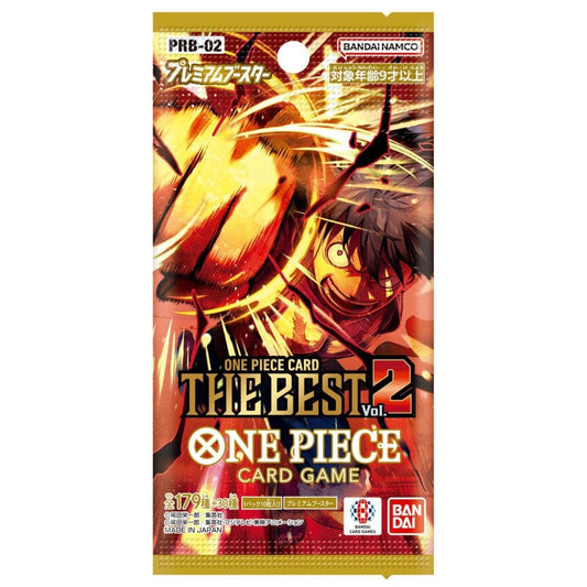 One Piece Card Game: The Best Vol. 2 Japanese Booster Box PRB02
