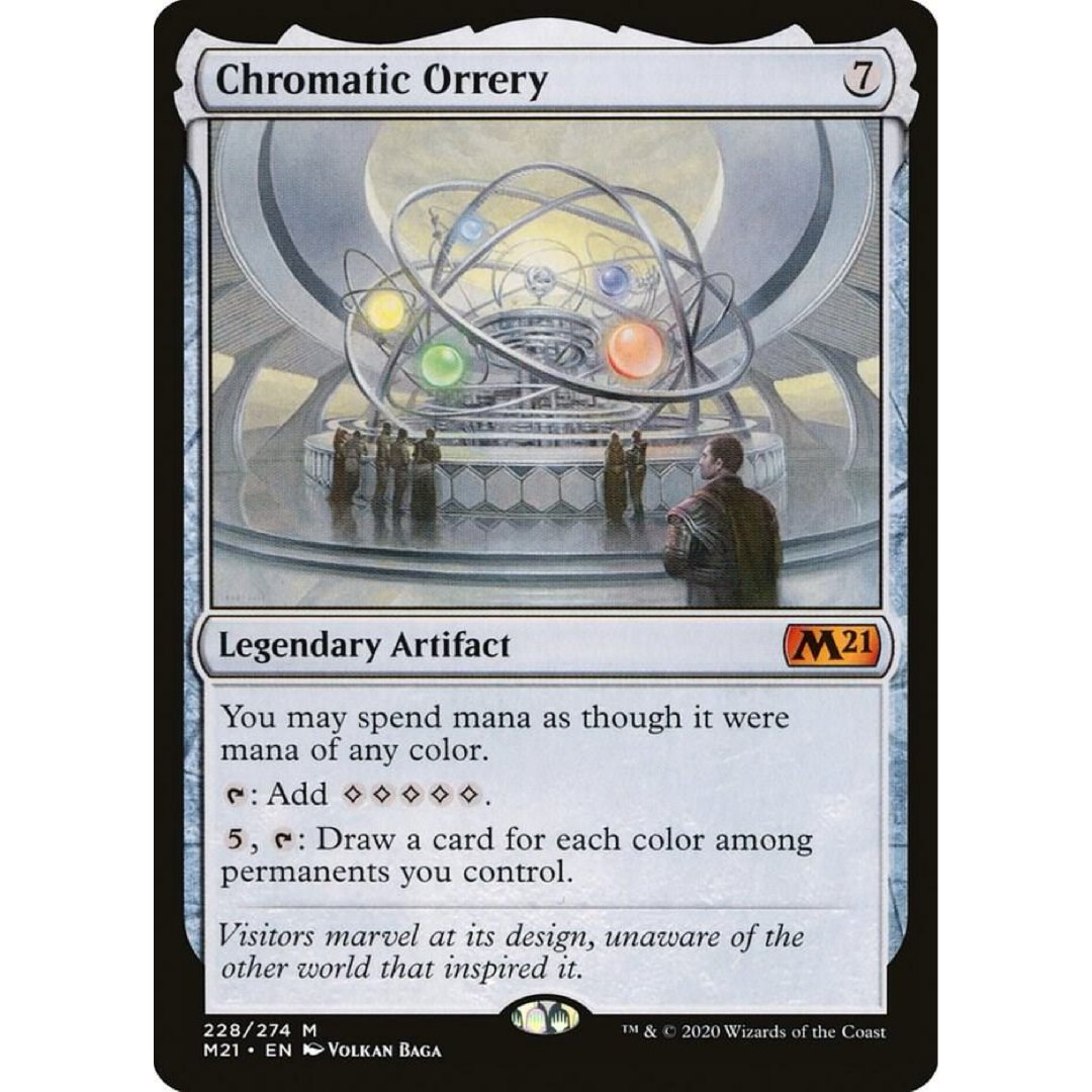 Chromatic Orrery - Core Set 2021 single card