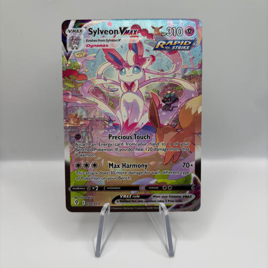 Sylveon VMAX (Alternate Art Secret) - SWSH07: Evolving Skies Single Card