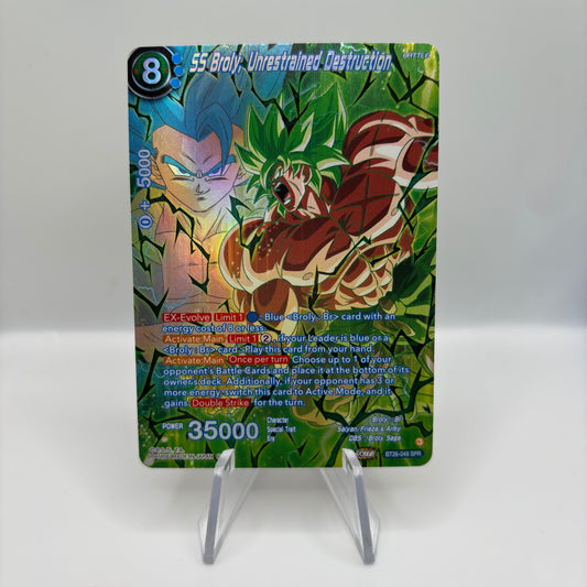 SS Broly, Unrestrained Destruction (SPR) - Ultimate Advent Single Card