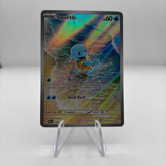 Squirtle - 170/165 - SV: Scarlet & Violet 151 (MEW) single card