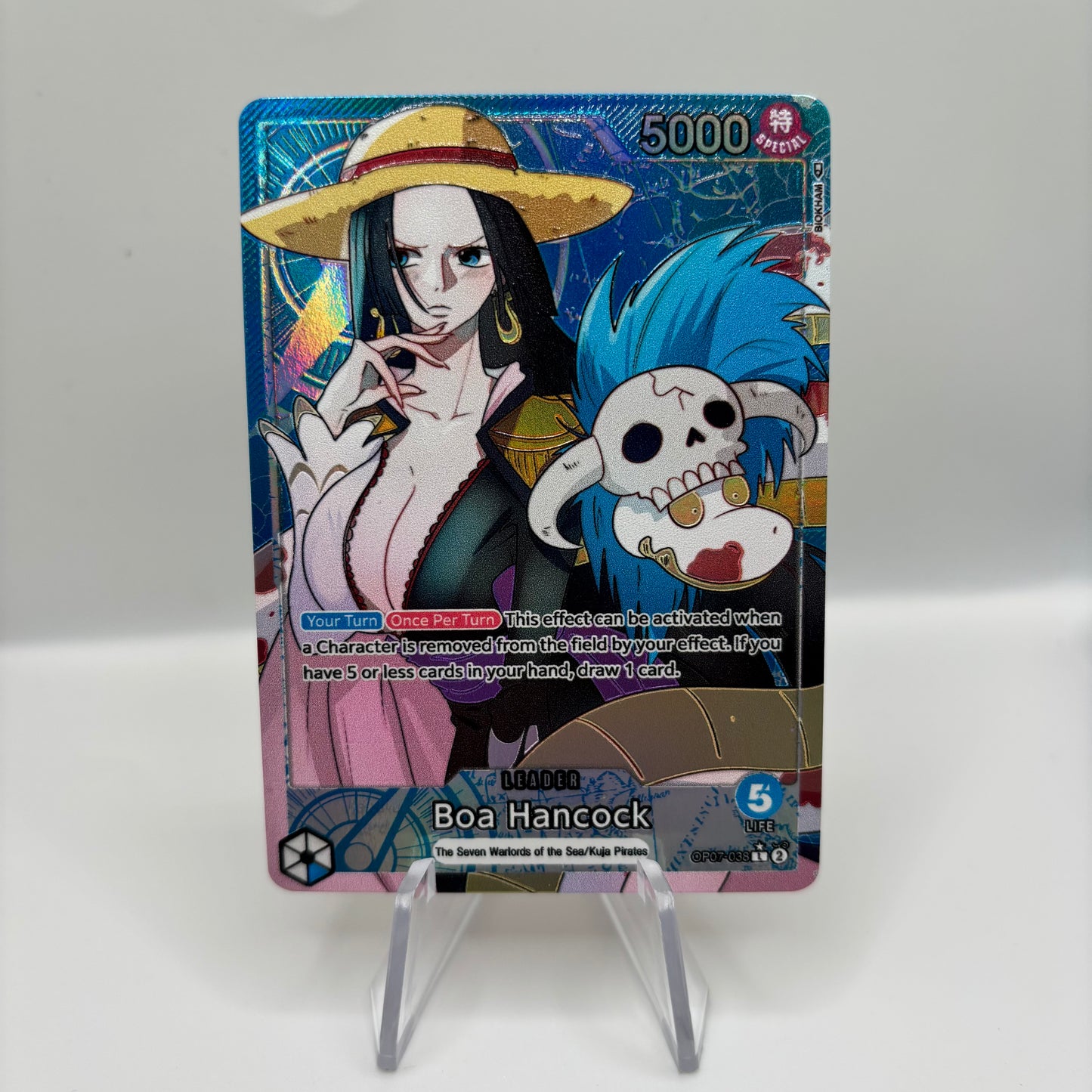 Kaizoku Kards Boa Hancock OP07-038 Single Card