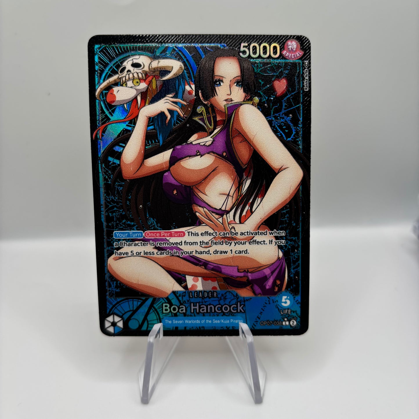 Kaizoku Kards Boa Hancock OP07-038 Single Card