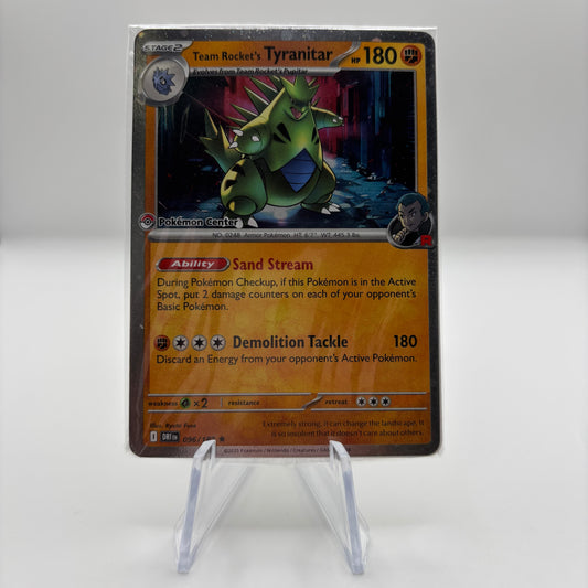 Team Rocket's Tyranitar (Pokemon Center Sealed PR) single card