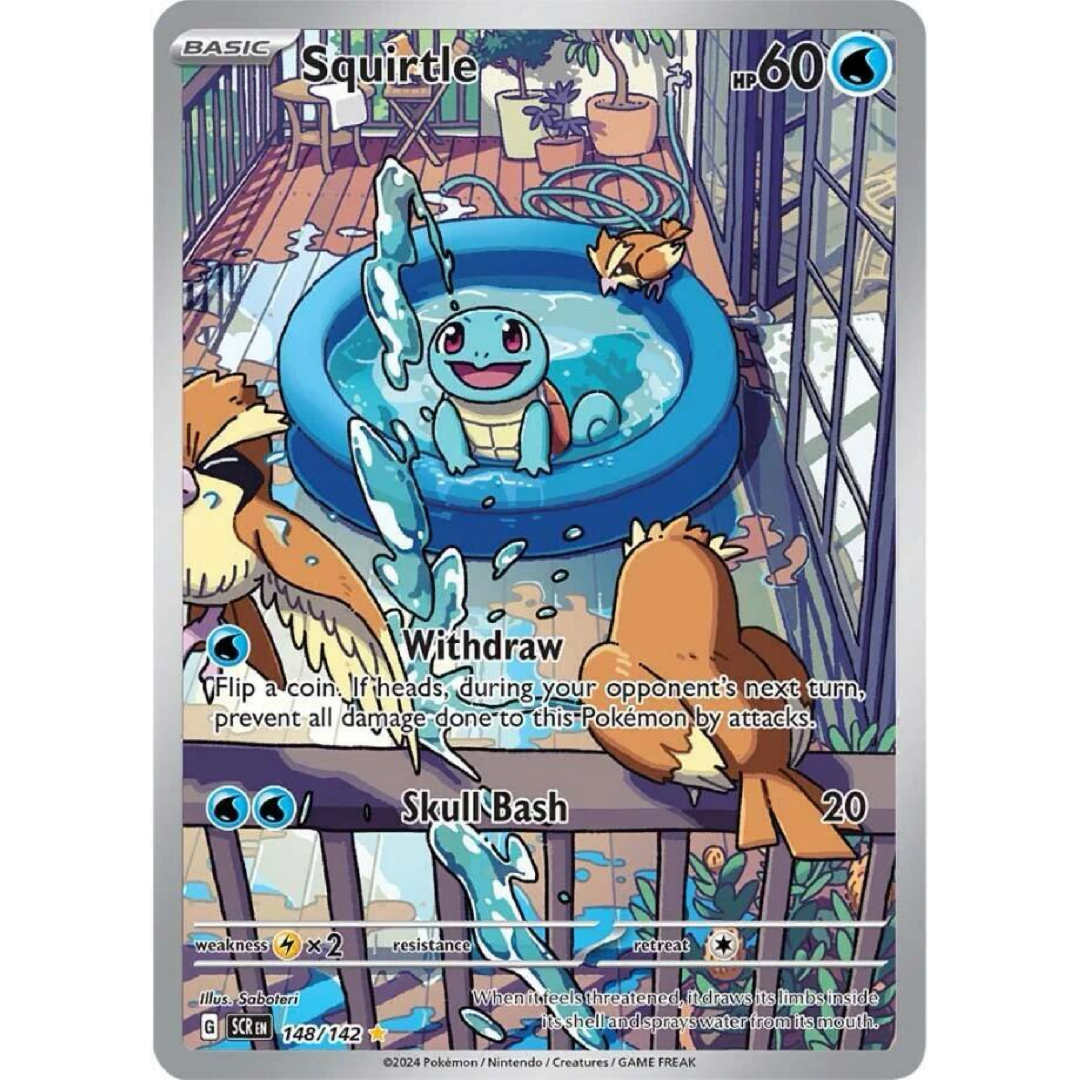 Squirtle - SV07: Stellar Crown Single Card