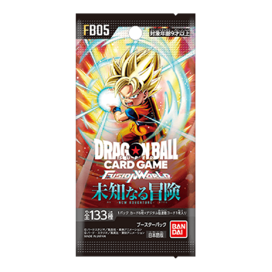 Dragon Ball Fusion World New Adventure FB05 Japanese Booster Pack