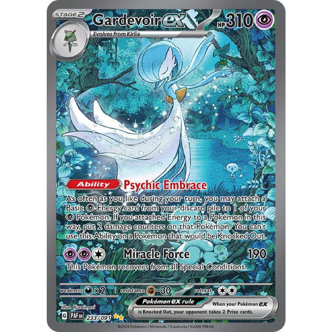 Gardevoir ex - 233/091 - SV: Paldean Fates Single Card