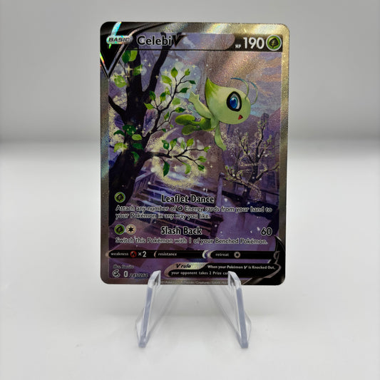 Celebi V (Alternate Full Art) - SWSH08: Fusion Strike single card