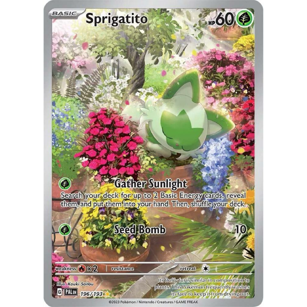 Sprigatito - 196/193 - SV02: Paldea Evolved Single Card