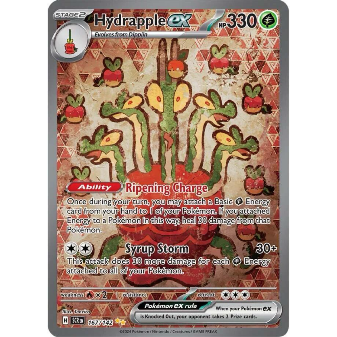 Hydrapple ex - 167/142 - SV07: Stellar Crown Single Card