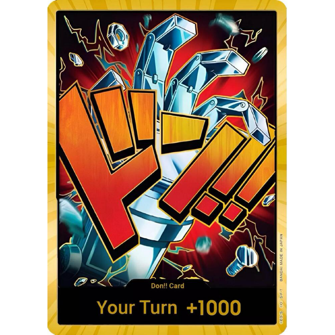 DON!! Card (Eustass "Captain" Kid) (Gold) - Premium Booster -The Best- Single Card