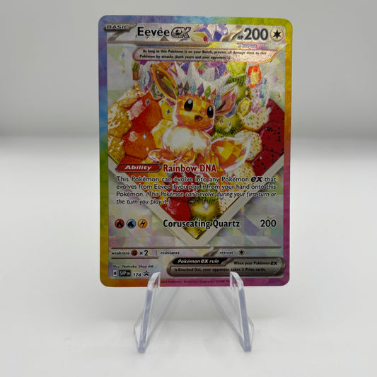 Eevee ex - 174 - SV: Scarlet & Violet PR Cards single card