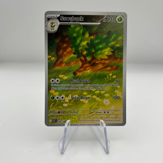 Sawsbuck - 092/086 - SV: White Flare single card