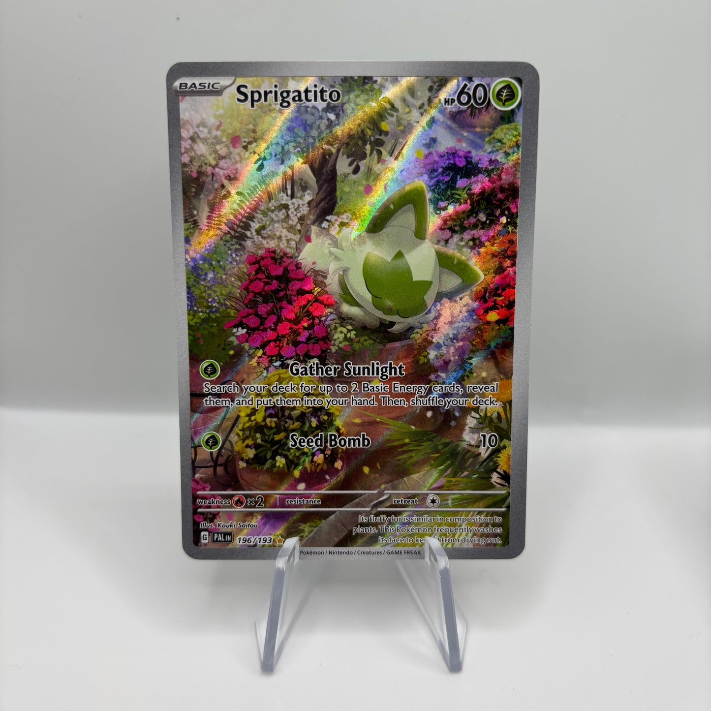 Sprigatito - 196/193 - SV02: Paldea Evolved Single Card