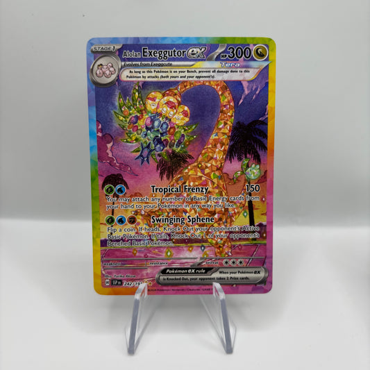 Alolan Exeggutor ex - 242/191 - SV08: Surging Sparks Single Card
