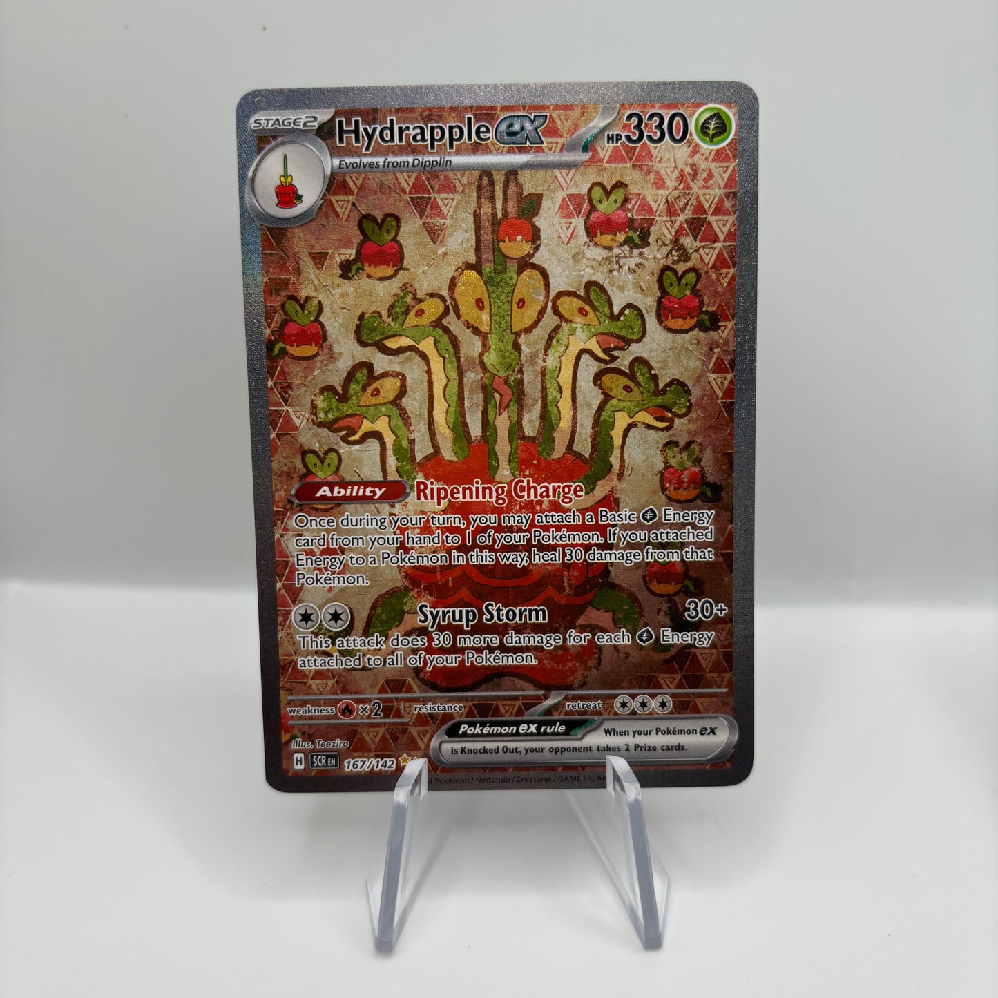 Hydrapple ex - 167/142 - SV07: Stellar Crown Single Card