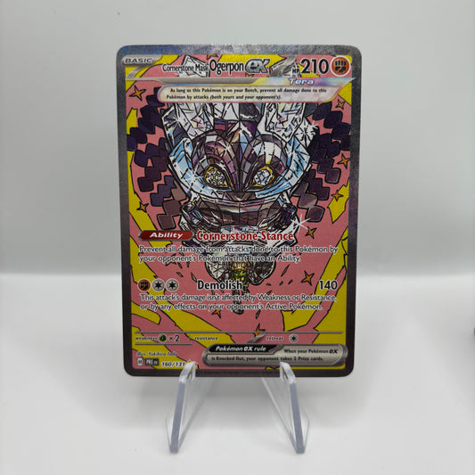 Cornerstone Mask Ogerpon ex - 160/131 - SV: Prismatic Evolutions Single Card