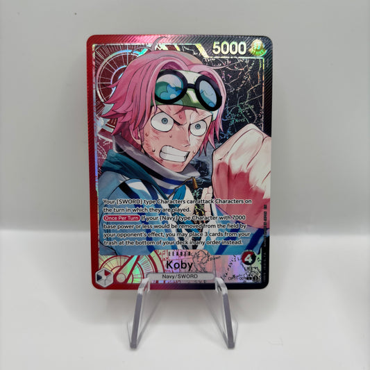 Koby (001) (Alternate Art) - A Fist of Divine Speed Single Card