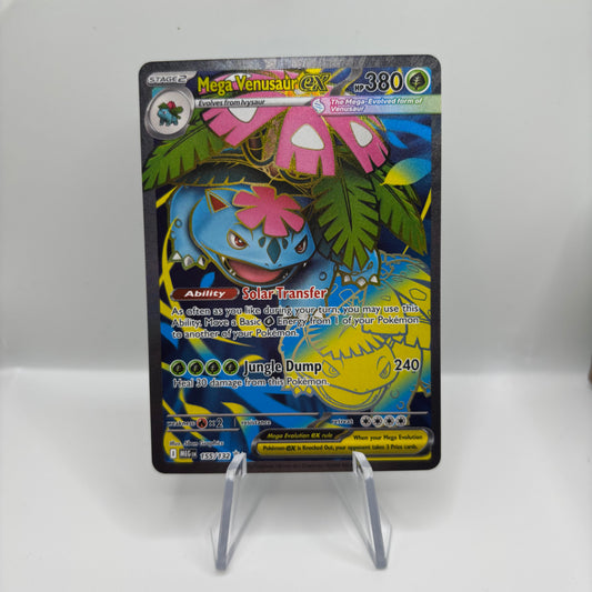Mega Venusaur ex - 155/132 - ME01: Mega Evolution Single Card