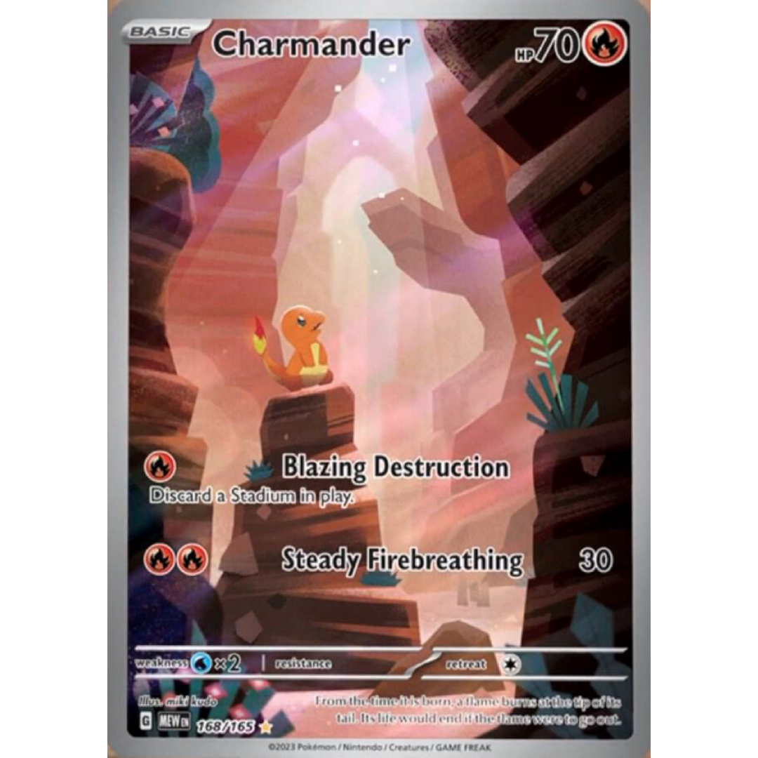 Charmander - 168/165 - SV: Scarlet & Violet 151 Single Card