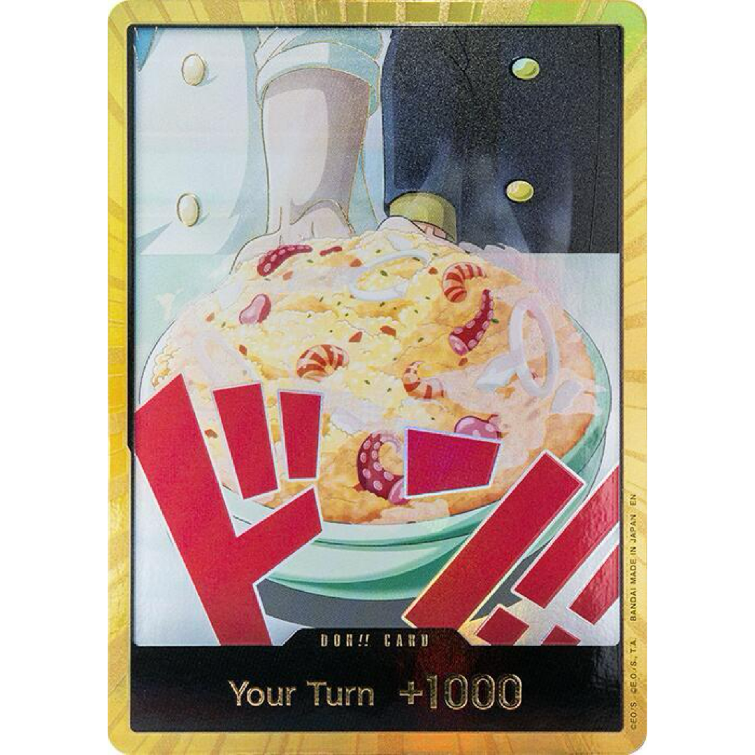 DON!! Card (Sanji) (Gold) - Premium Booster -The Best- Vol. 2 Single Card