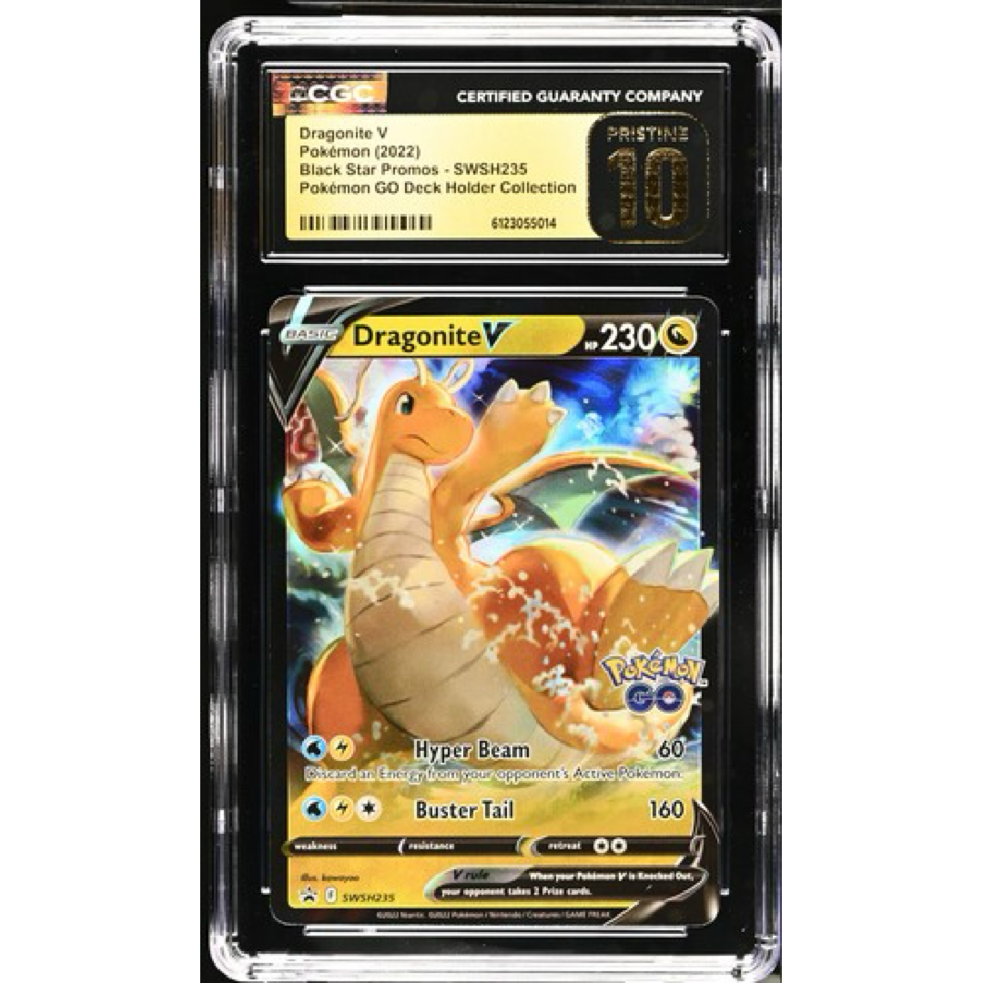 Dragonite V Black Star PR SWSH235 PRISTINE 10 CGC