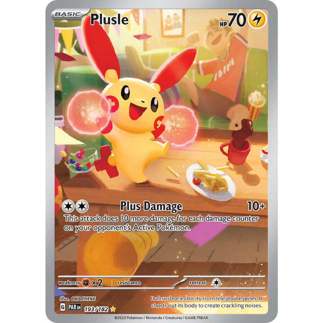 Plusle - 193/182 - SV04: Paradox Rift Single Card