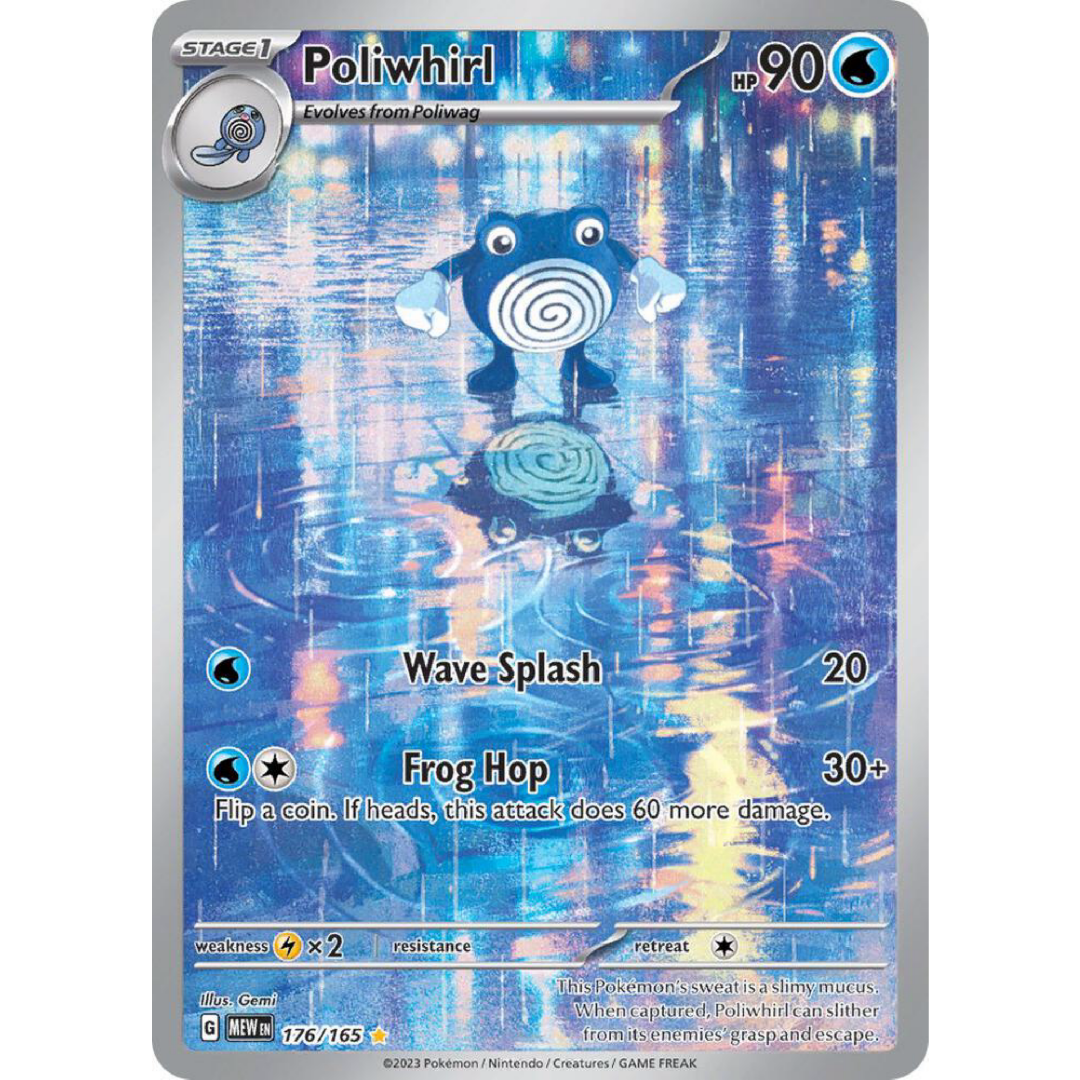 Poliwhirl - 176/165 - SV: Scarlet & Violet 151 Single Card