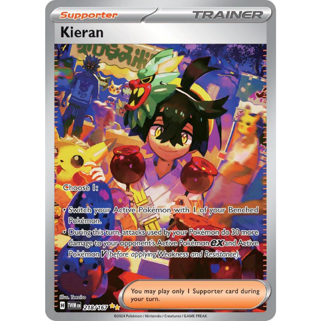 Kieran - 218/167 - SV06: Twilight Masquerade Single Card