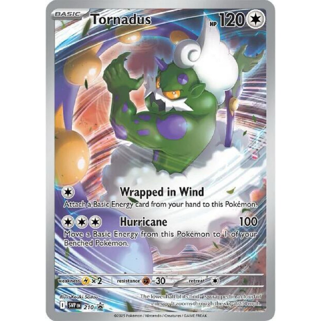 Tornadus - 210 - SV: Scarlet & Violet Promo Card Single Card