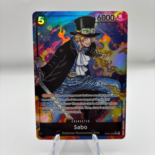Sabo (Alternate Art) - Kingdoms of Intrigue single card