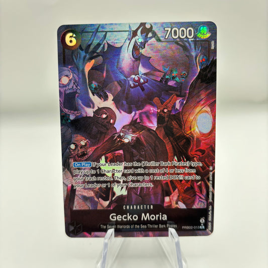 Gecko Moria (Alternate Art) - Premium Booster -The Best- Vol. 2 single card