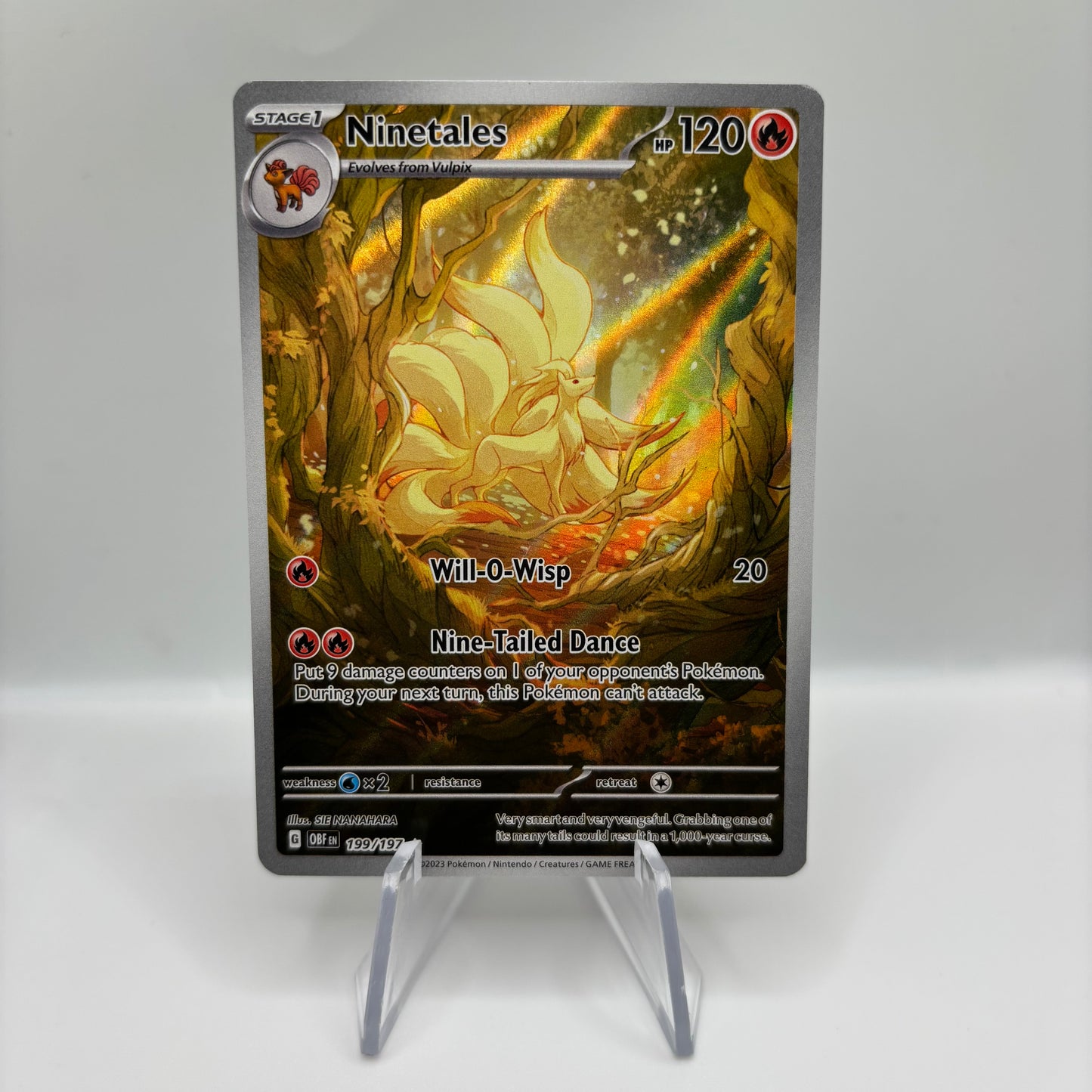Ninetales -199/197 - SV03: Obsidian Flames Single Card